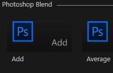 Photoshop Blend