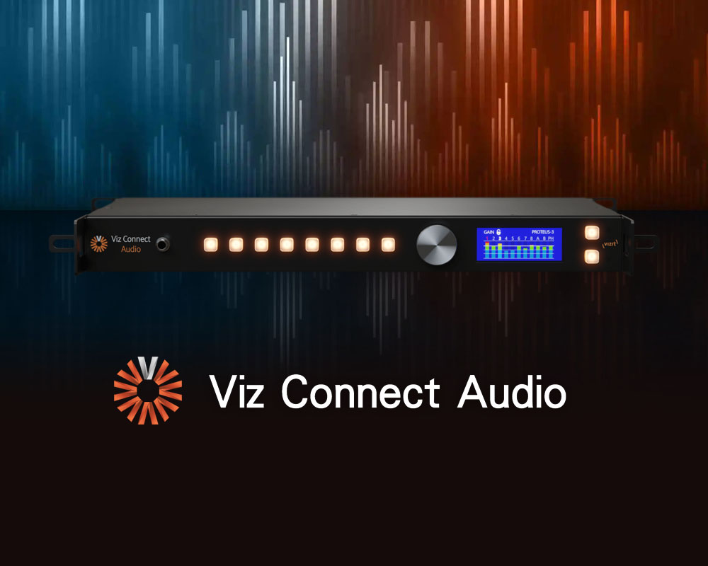 viz connect audio影音網路NDI音訊連結轉換器